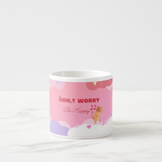 Tasse "Sei glücklich" (Vorderseite)