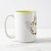 Tasse: Selbstsein Zweifarbige Tasse (Links)