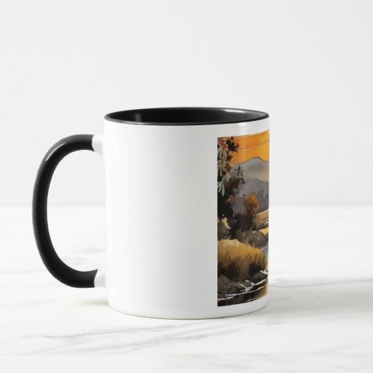 Tasse - Serene Nature-Inspiriert Kaffee-Cup (Links)