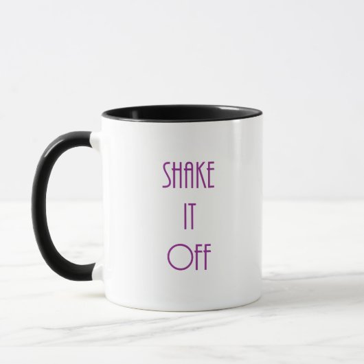 Tasse "Shake it off" (Links)