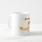 Tasse Shiba inu (Vorderseite Links)