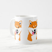 Tasse Shiba inu Guiño. (Vorderseite Links)