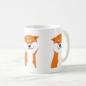 Tasse Shiba inu Saludo. (VorderseiteRechts)