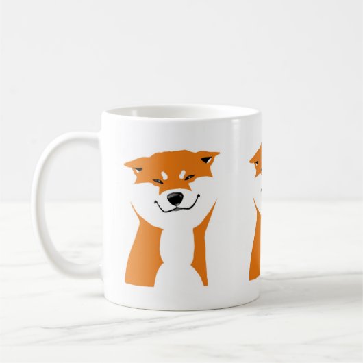 Tasse Shiba inu Saludo. (Links)