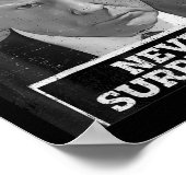 Tasse Shot - Donald Trump Tasse Shot - Nie übergeb Poster (Ecke)