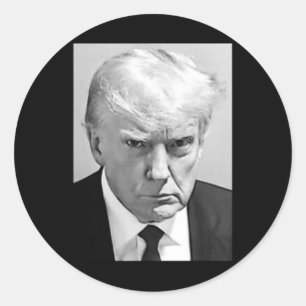 Tasse Shot - Donald Trump Tasse Shot Runder Aufkleber