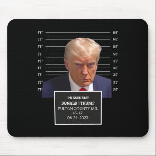 Tasse Shot Präsident Donald J Trump Mugshot 2023 S Mousepad