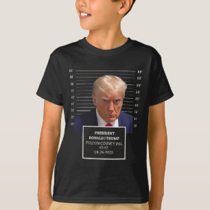 Tasse Shot Präsident Donald J Trump Mugshot 2023 S T-Shirt