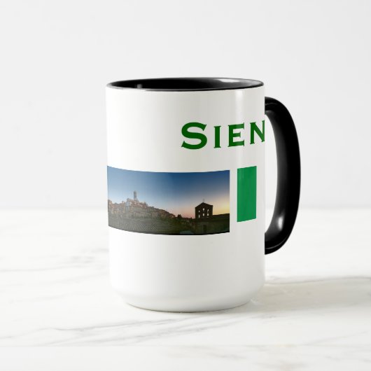 Tasse Siena - Wappen Tasse (VorderseiteRechts)