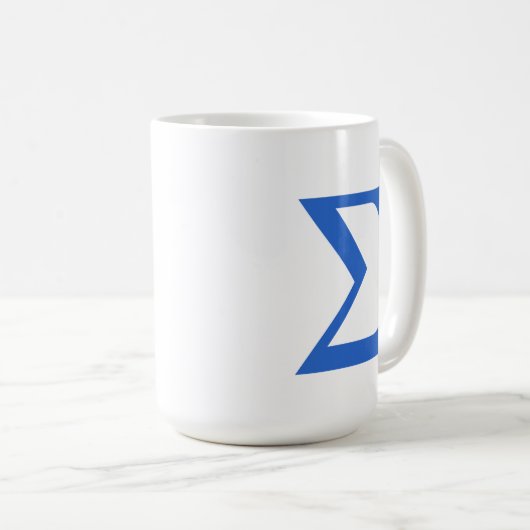 Tasse Sigma (VorderseiteRechts)