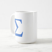 Tasse Sigma (Vorderseite Links)