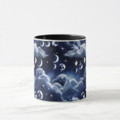 Tasse - Silberner Himmelmond (Zentrum)