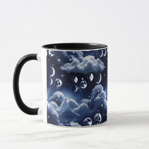Tasse - Silberner Himmelmond