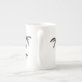 Tasse - Silhouette der Tropeninsel (Rückseite)