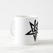 Tasse Singleschwarze Anton Szandor LaVey Sigil (Vorderseite Links)
