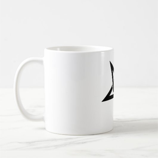 Tasse Singleschwarze Anton Szandor LaVey Sigil (Links)