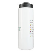 Tasse "Sip & Reset" - Motivierend Karo (Vorderseite)