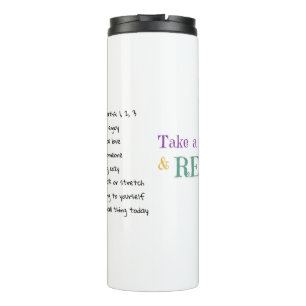 Tasse "Sip & Reset" - Motivierend Karo