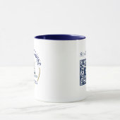 Tasse 'Sip & Sea' mit QR-Code (Zentrum)