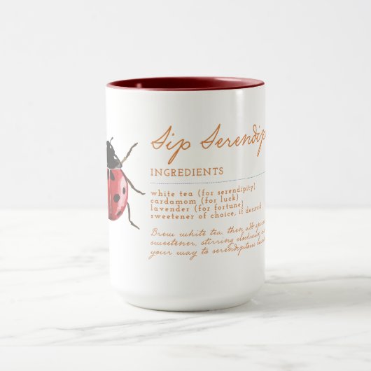 Tasse "Sip Serendipity" (Zentrum)