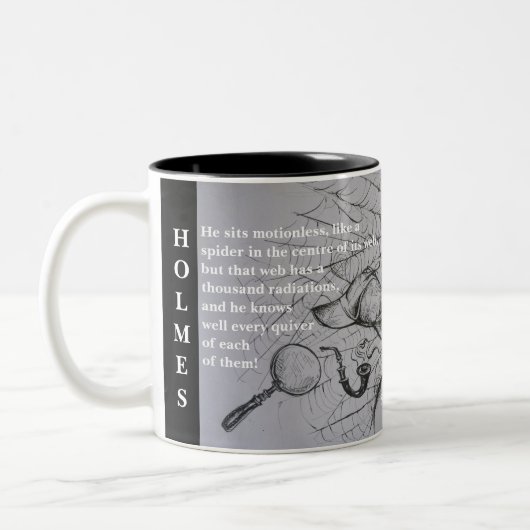 Tasse Sir-Arthur Conan Doyle mit Zitat (Links)