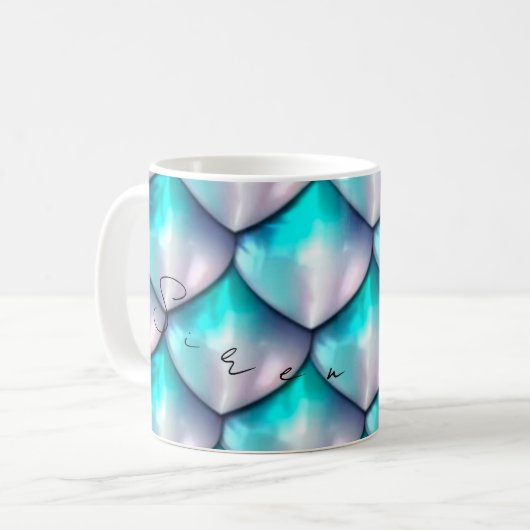 Tasse "Siren Sips" (Vorderseite Links)