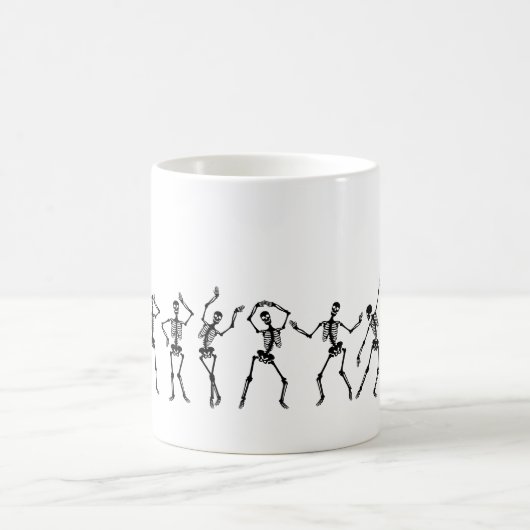Tasse Skeleton Halloween (Mittel)