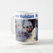 Tasse Skipiste (Vorderseite Links)