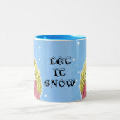 Tasse Snowfall Girl (Mittel)