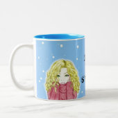 Tasse Snowfall Girl (Links)