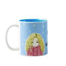 Tasse Snowfall Girl