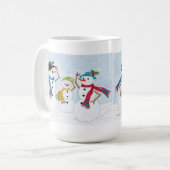 Tasse Snowman (Vorderseite Links)