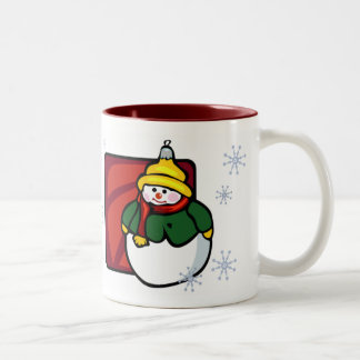 Tasse - Snowman-Dekoration