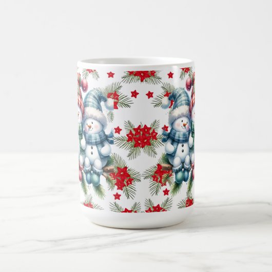 Tasse Snowman Family Holiday (Mittel)