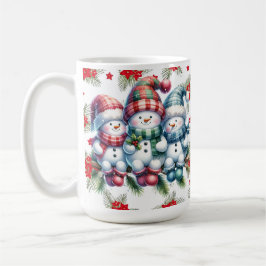 Tasse Snowman Family Holiday