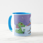 Tasse Snowman und Dragon (Vorderseite Links)