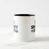 Tasse Snowtups - Saisonale Schneeflocke & Pumpkin  (Mittel)