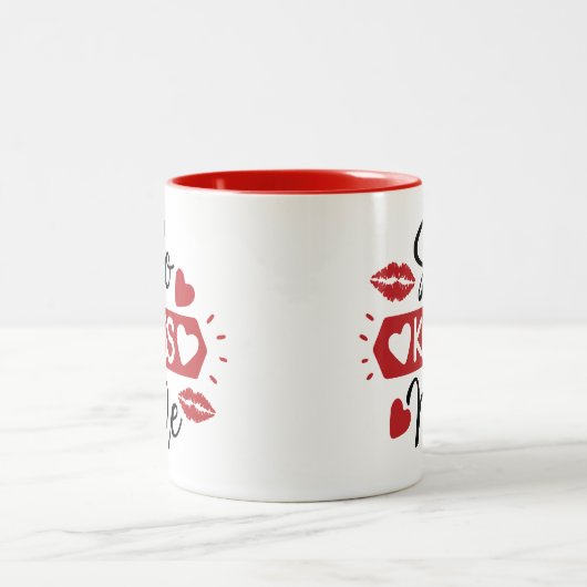 Tasse "So küss ich" (Mittel)