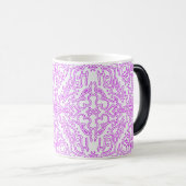 Tasse Soft Pink Dream Mandala-Muster (VorderseiteRechts)