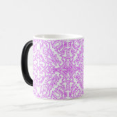 Tasse Soft Pink Dream Mandala-Muster (Vorderseite Links)