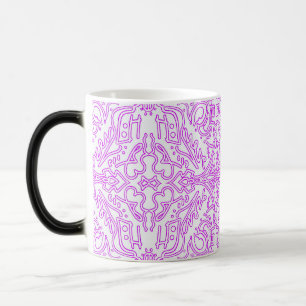 Tasse Soft Pink Dream Mandalas Muster