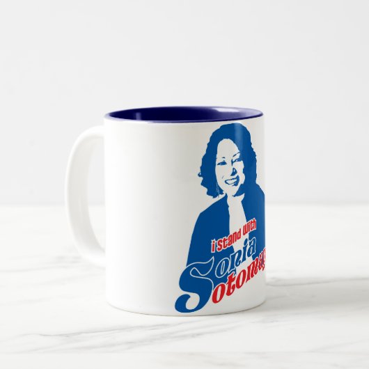 Tasse Sonia Sotomayor (Vorderseite Links)