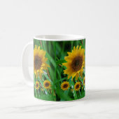 Tasse Sonnenblumen (Vorderseite Links)