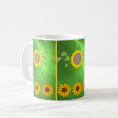 Tasse Sonnenblumen (Vorderseite Links)