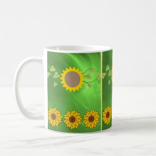 Tasse Sonnenblumen (Links)