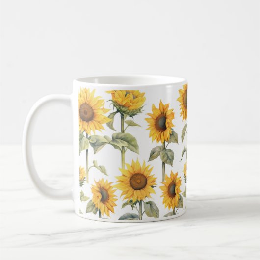 Tasse Sonnenblumen (Links)