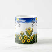 Tasse Sonnenblumen (Mittel)