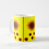 Tasse Sonnenblumen (Vorderseite Links)