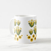 Tasse Sonnenblumen (Vorderseite Links)