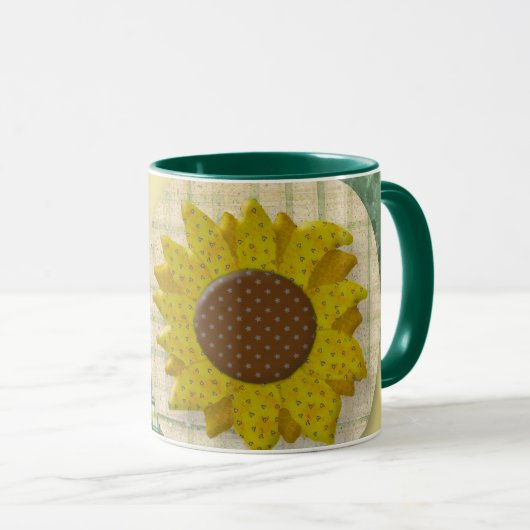 Tasse Sonnenblumen (VorderseiteRechts)